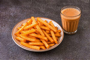 Masala Tea + Fries
