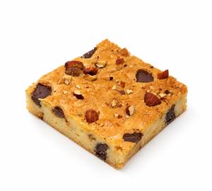 White Chocolate Almond Brownie