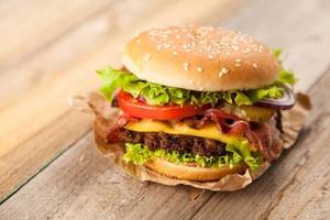 Hunger cheese burger