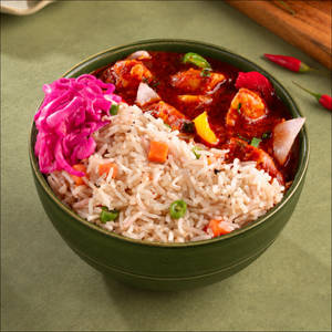 K-Style Crispy Chicken Rice Bowl