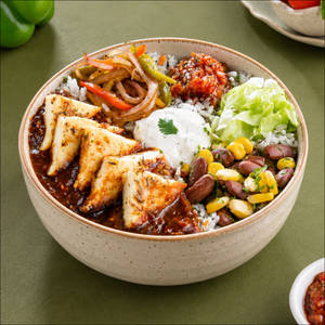 Ultimate BBQ Paneer Burrito Bowl