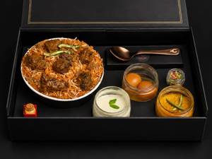 Premium Charcoal Mutton Biryani (1 Kg)