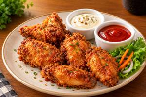 Chicken Fried Wings [4 Pieces]