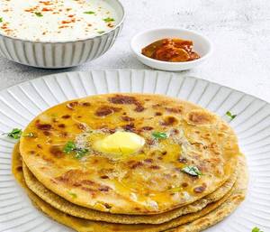 Aloo pyaz paratha