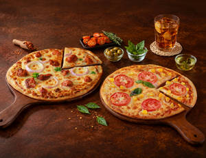 Any 2 Regular 7" Pizzas @ 135 each