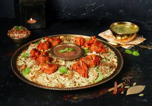 Smoked Tandoori Chicken Mandi Mini Biryani Bowl