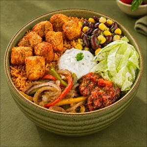 Crispy Potato Burrito Bowl
