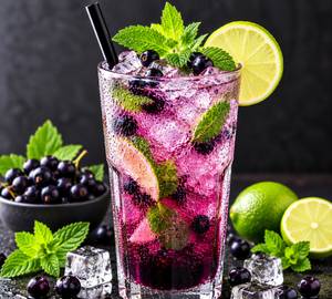 Blackcurrant Mojito