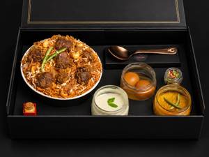 Premium Hyderabadi Mutton Dum Biryani (1 Kg)