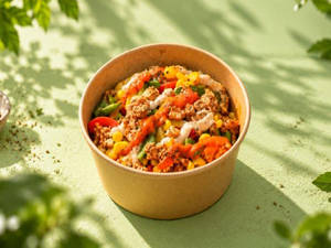Paneer Tikka Salad.