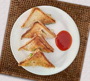 Vegetable Cheese Grill Sandwich