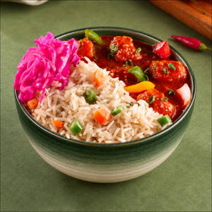 K-Style Crispy Potato Rice Bowl