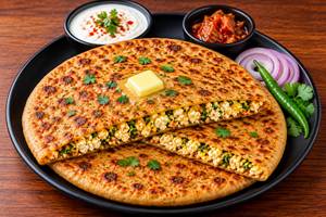 2 Paneer Paratha