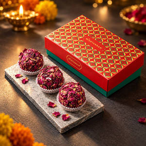 Kaju Rose Laddu