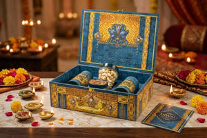 Jar Mahal Cruise Box Dry Fruit Box  (674)