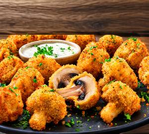 Crunchy Button Mushroom