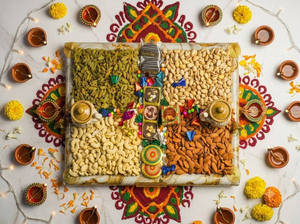 T-10-hea Tray Dry Fruit Box (14 *18)