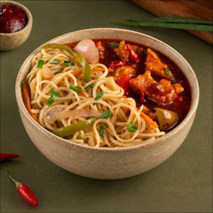 Gochujang Crispy Chicken Noodles Bowl