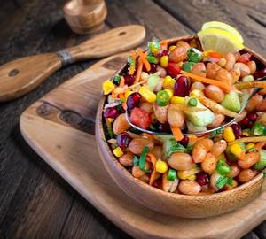 Healthy Proteen Salad For Break Fast