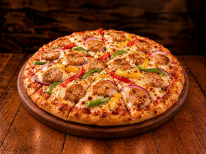 CHICKEN SAUSAGE PIZZA