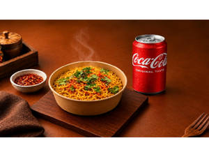 Pahadi Maggi+ Coke Can ( 330 ML )