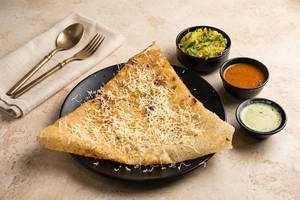 Cheese Rava Masala Dosa (no Jain Option)