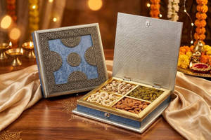 Velvet Box Dry Fruit Box (12x12) (8002)