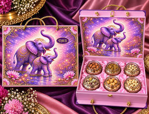 Diwali Special Dry Fruits 6 Assorted Jar (2270)