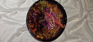 Schezwan Style Crispy Lotus Stem