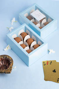 DARK CHOCOLATE TRUFFLES : BOX OF 6
