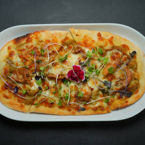 Butter Garlic Mushroom Flatbread