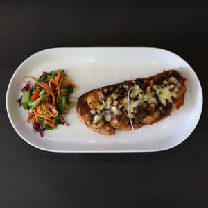 Balchão Prawns Open Toast