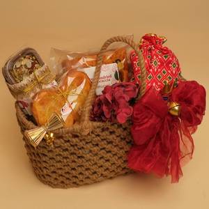 Diwali Tea Cake & Cookies Gift Bag