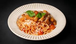 Chicken Parmigiana With Pomodoro Spaghetti