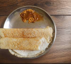Plain Dosa With Chutney (2 Peic) no sambhar