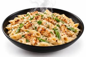 Chicken Pasta Penne White Sauce