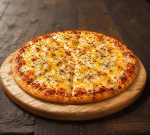 Double cheese pizza