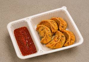 Paneer Tikka Momo Plain Fried (5 Pieces)