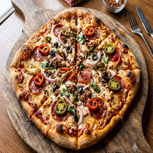 American Heat Non-veg Pizza
