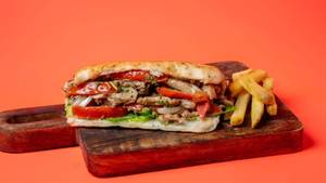 Lebanese Chicken Napoli Sandwich