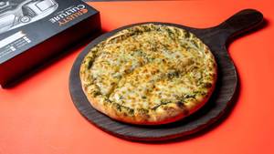 Cheesy Pesto Garlic Bread