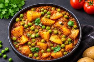 Aloo Matar Gravy Sabji 400 Grams