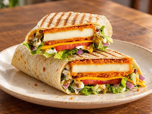 Spicy Paneer Wrap