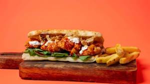 Hot Honey Crispy Chicken Napoli Sandwich