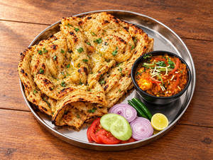 Chur Chur Naan Combo With Kadhai Paneer