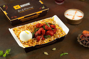 Chicken 65 Hyderabadi Biryani [350 grams]