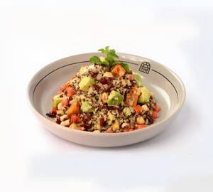 Quinoa Cranberry With Hazelnut & Avocado Salad.