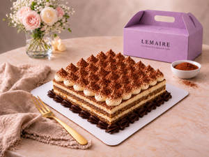 Tiramisu Espresso Celebration Cake