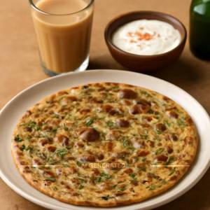 Pudina Parantha