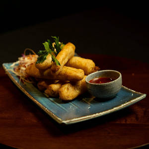 Golden Fried Baby Corn